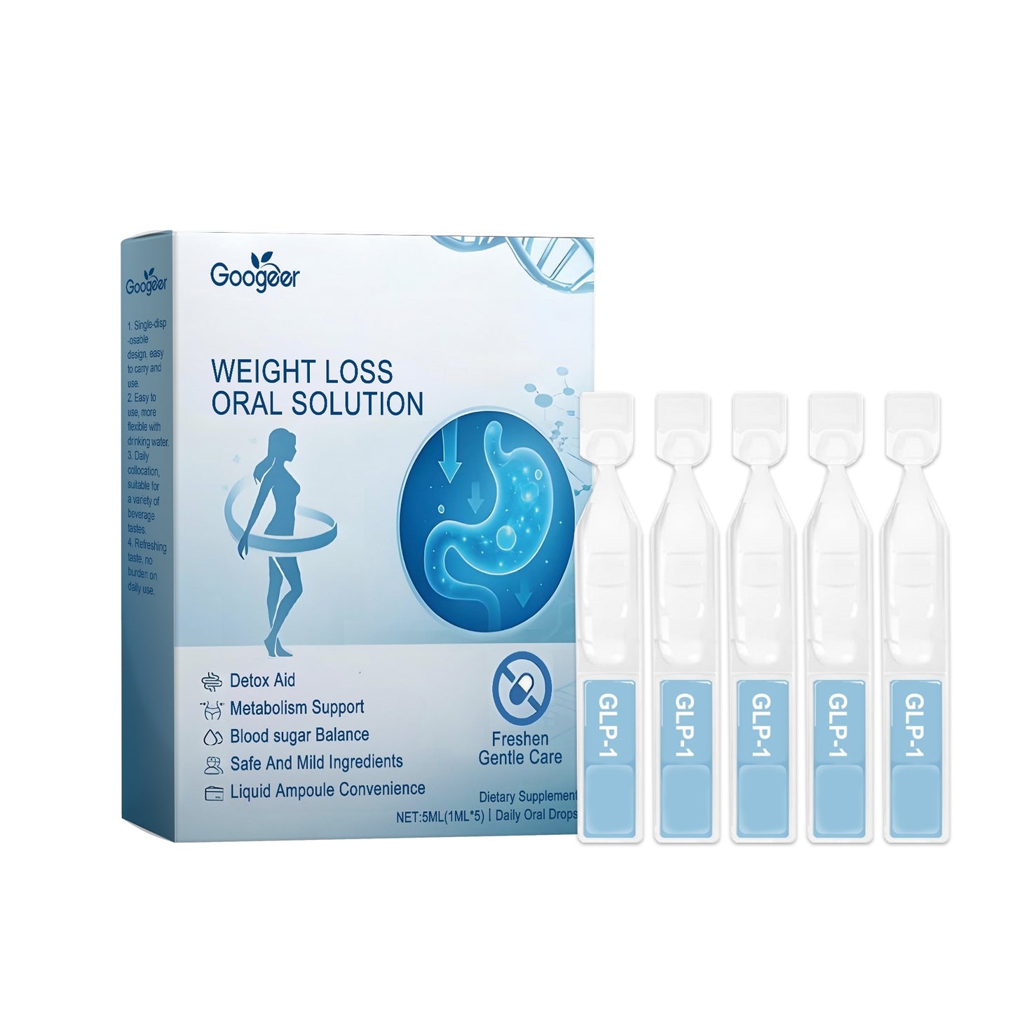 Weight loss oral solution